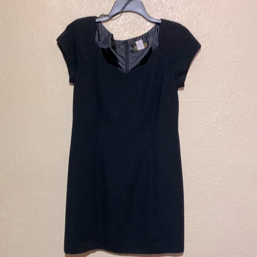Virgo II Black Dress Short Sleeve Size 8